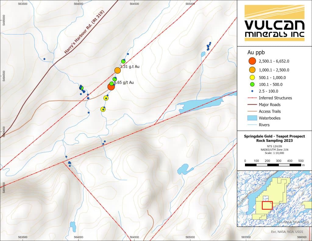 Teapot Prospect 2023 Rocks-Gold