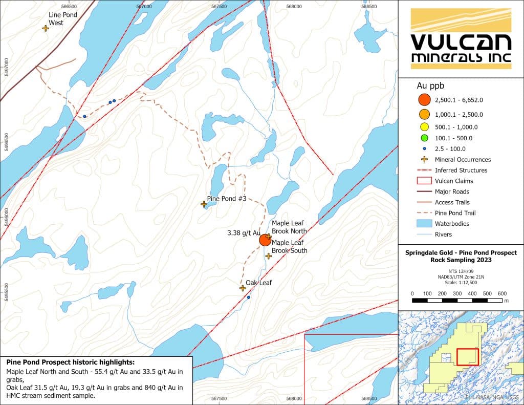 Pine Pond 2023 Rocks-Gold